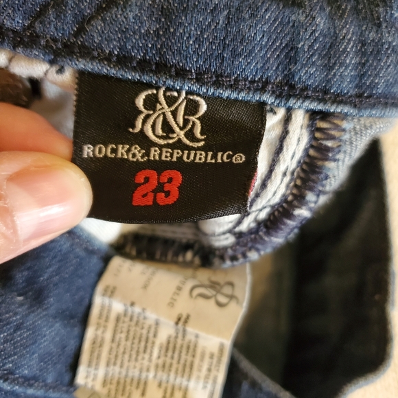 Rock & Republic denim size 23 00 XXS - Picture 8 of 14